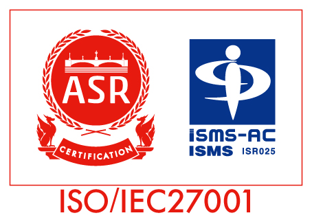 ISO27001 情報セキュリティマネジメントシステム方針 ロゴ