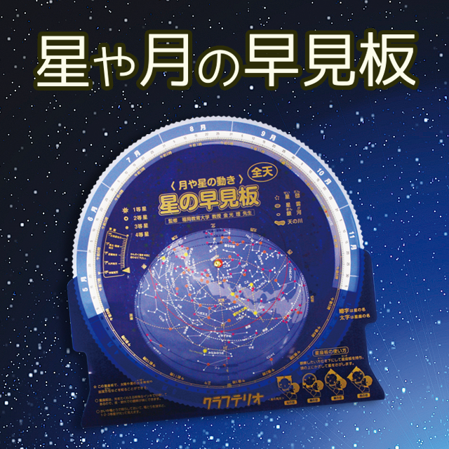 星や月の早見板