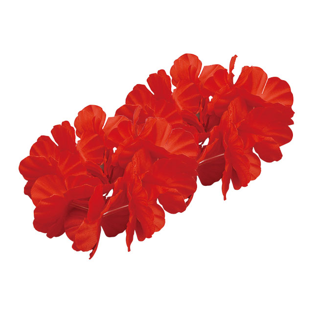 大きな花のうでわ（赤）２個組 サムネイル