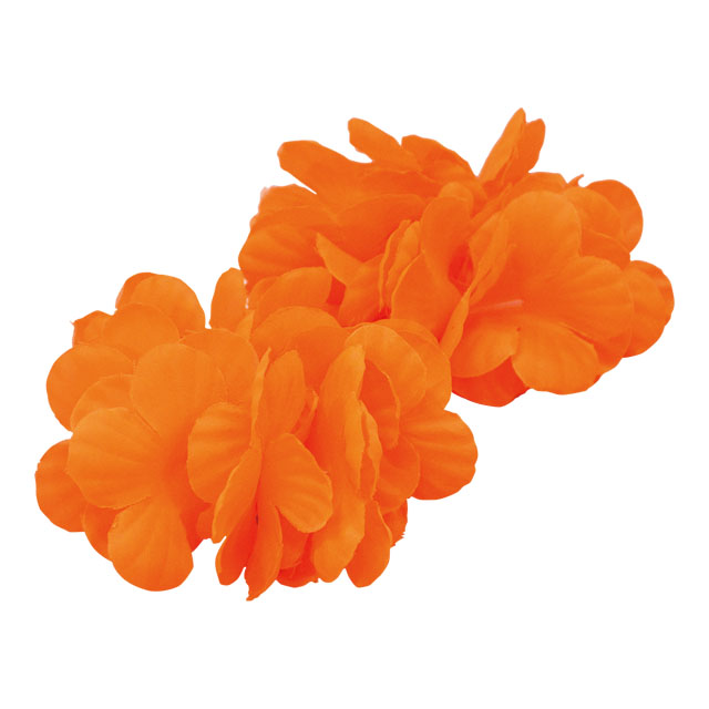 大きな花のうでわ（橙）２個組 サムネイル