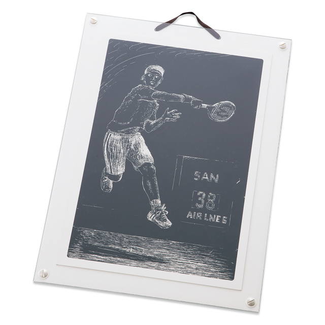 フレーム付きスクラッチボード