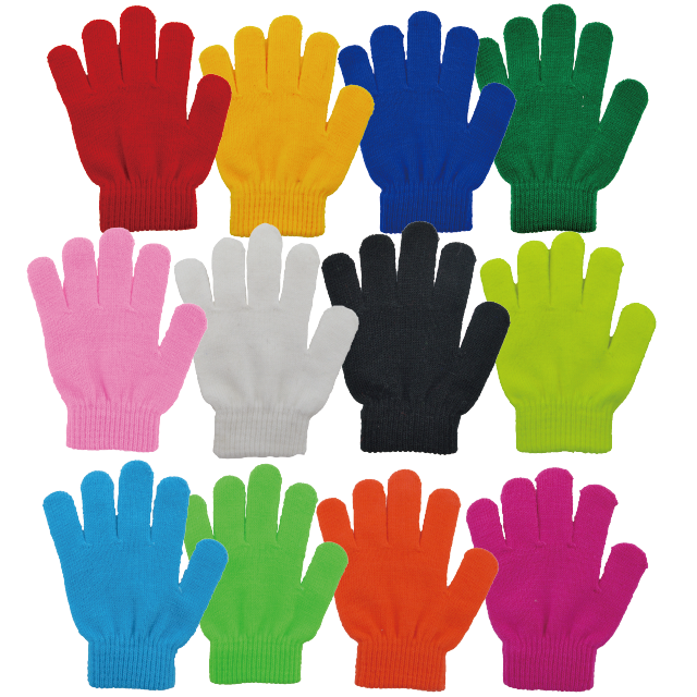 新カラーのびーる手袋 1組（2枚セット）