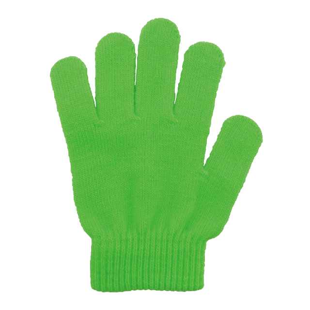 新カラーのびーる手袋 蛍光グリーン サムネイル