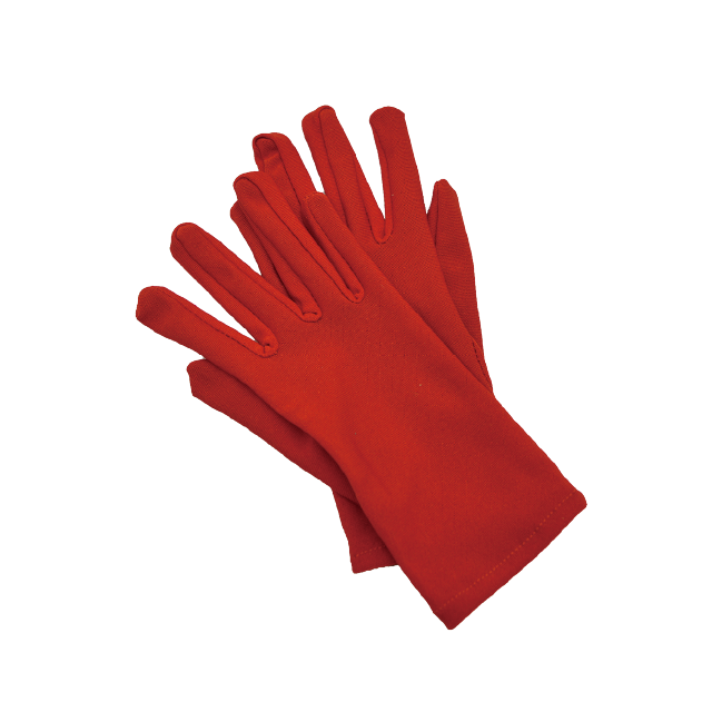 ドライカラー手袋 赤 サムネイル