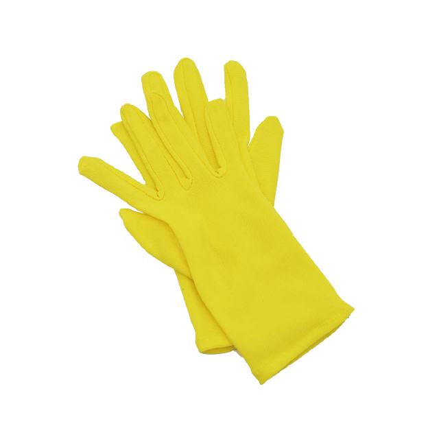 ドライカラー手袋 黄 サムネイル