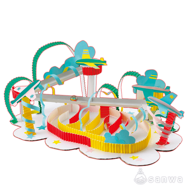 コロがるくんの旅 イベント工作キットの たのつく