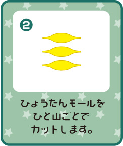 『クリスマスツリーオーナメントセット』の作り方|その2
