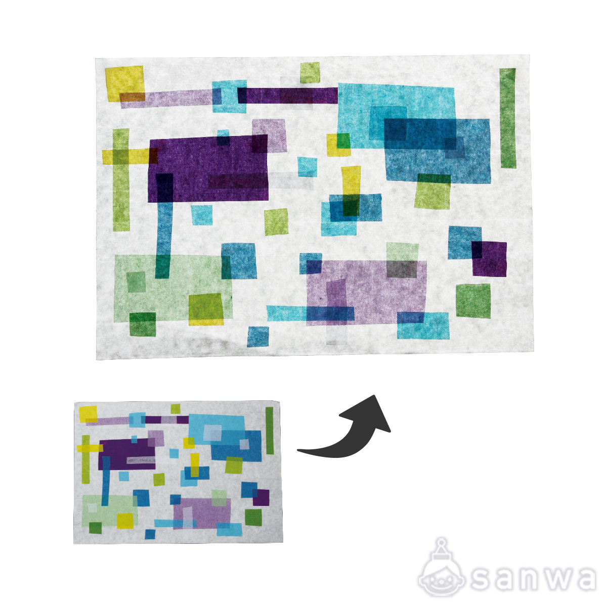 光のさしこむ絵　基本セット