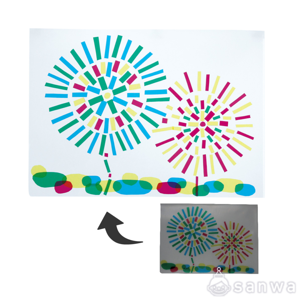 光のさしこむ絵（クリアファイル）の商品スライド画像5