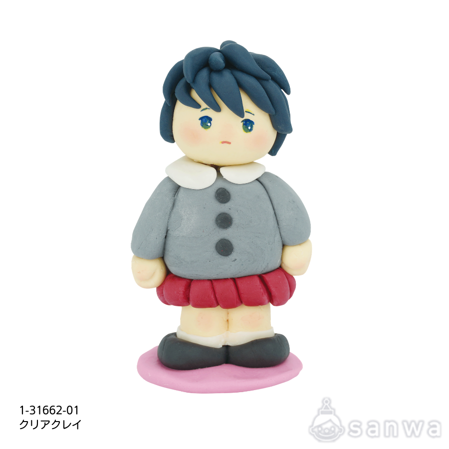 【工作素材】クリアクレイ【樹脂粘土】