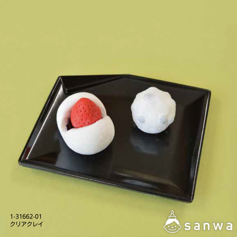 【工作素材】クリアクレイ【樹脂粘土】