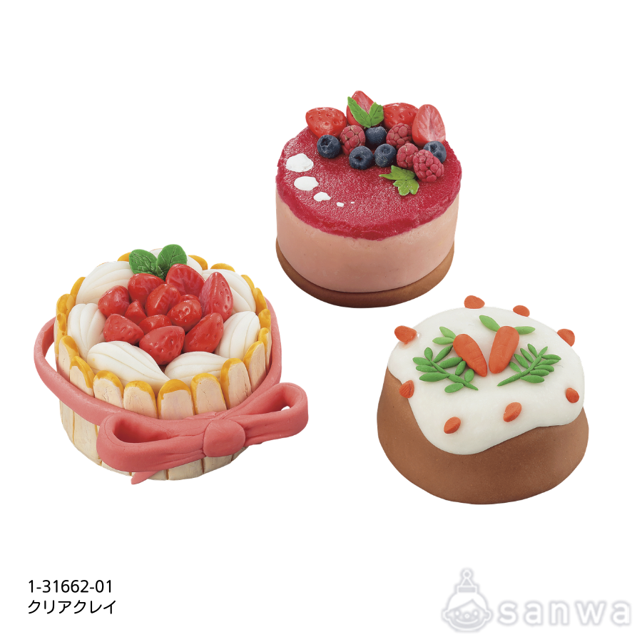 【工作素材】クリアクレイ【樹脂粘土】