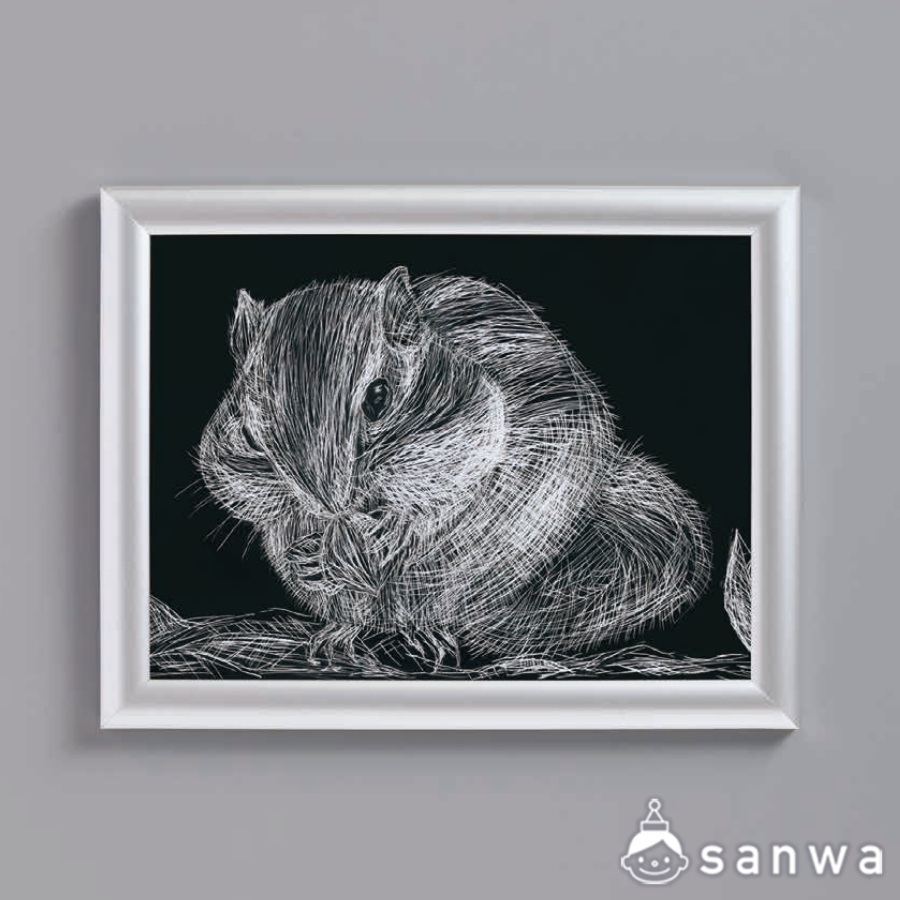 ニューアートスクラッチ シルバーフレームセットの商品スライド画像2