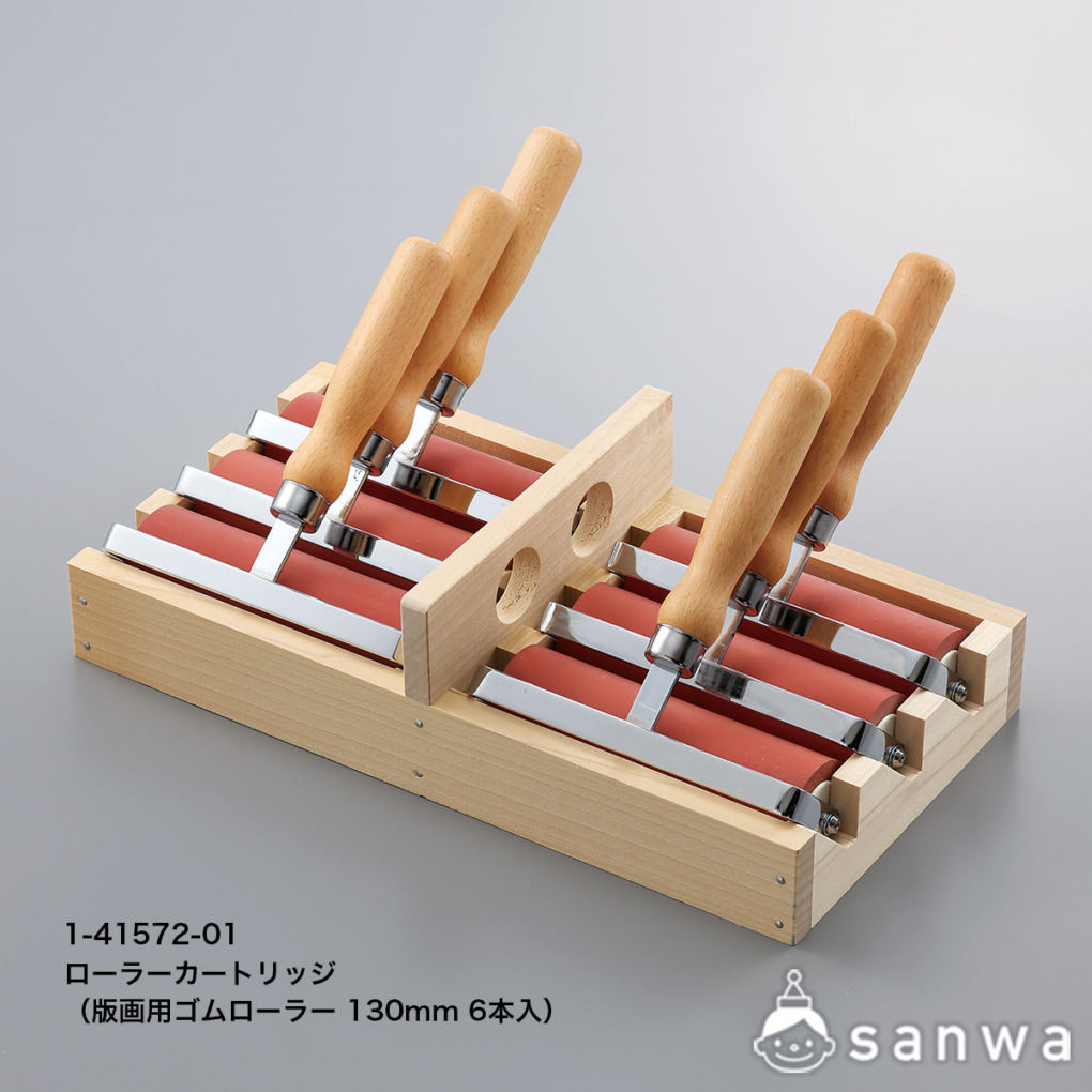 版画用ローラーカートリッジ(ローラー6本入)の商品スライド画像2