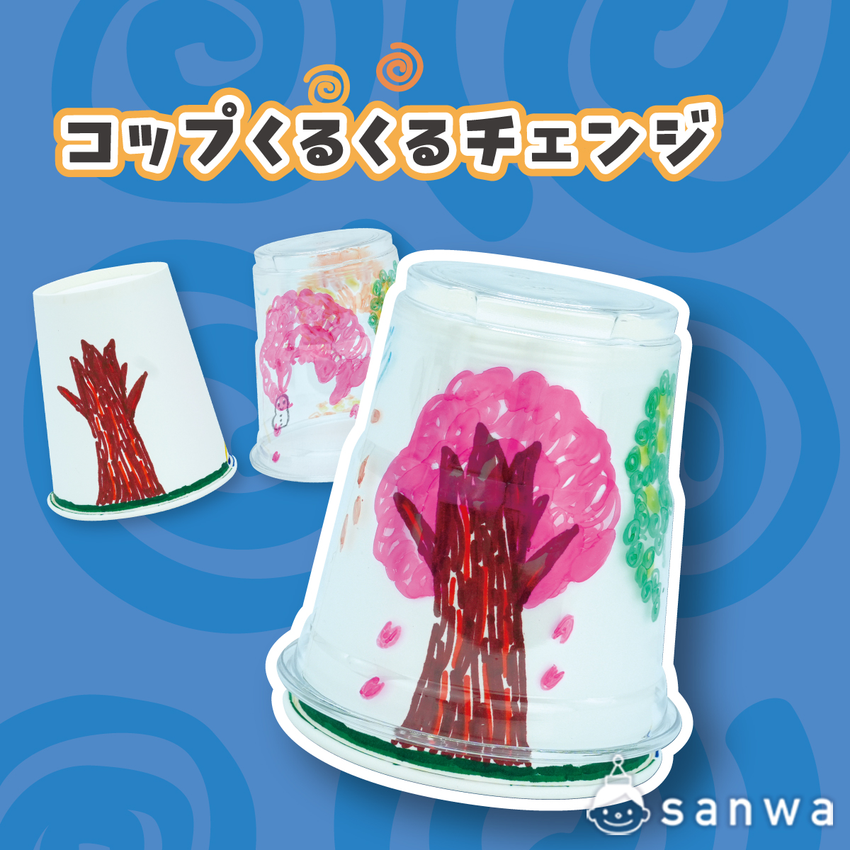コップくるくるチェンジ
