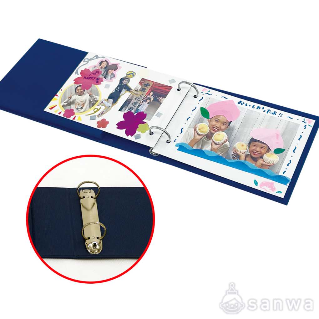 オリジナルメモリーブック　しな材の商品スライド画像3