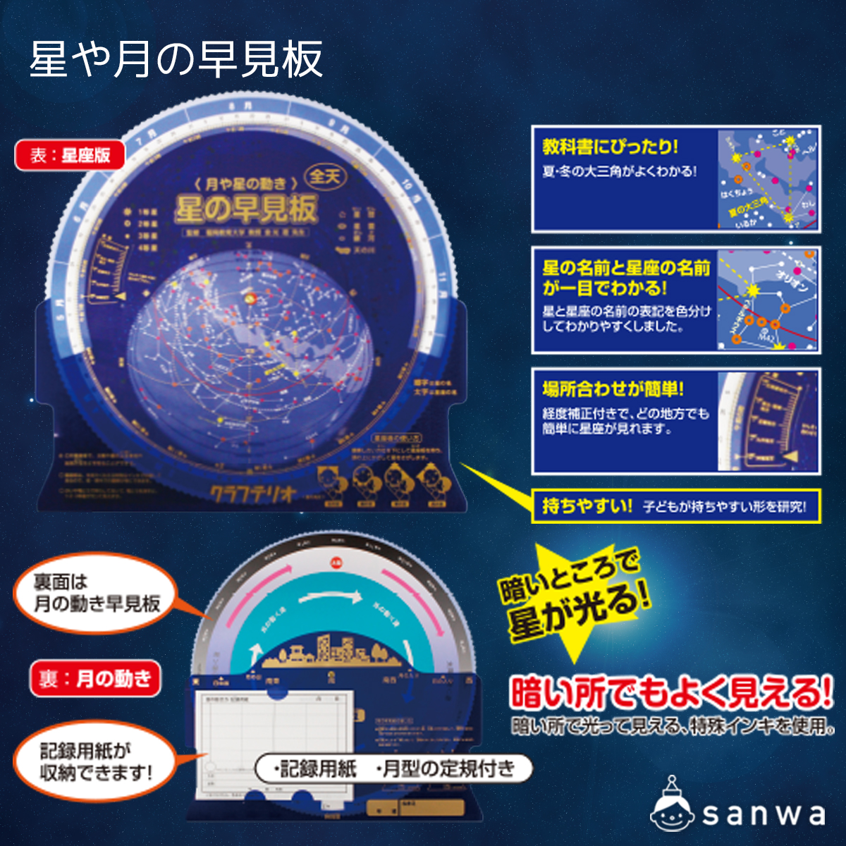 星や月の早見板