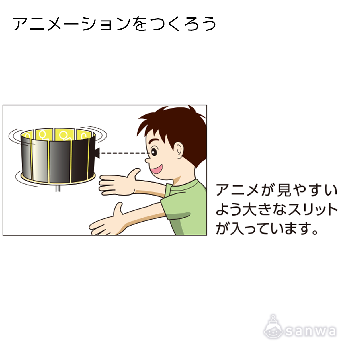 アニメーションをつくろう 遊び方画像