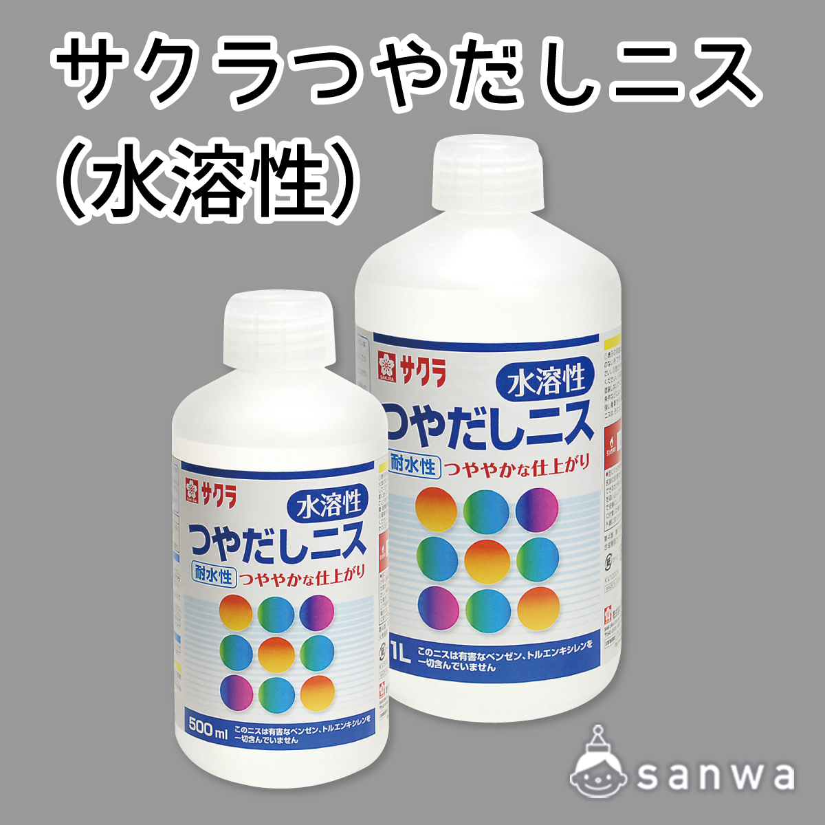 サクラつやだしニス