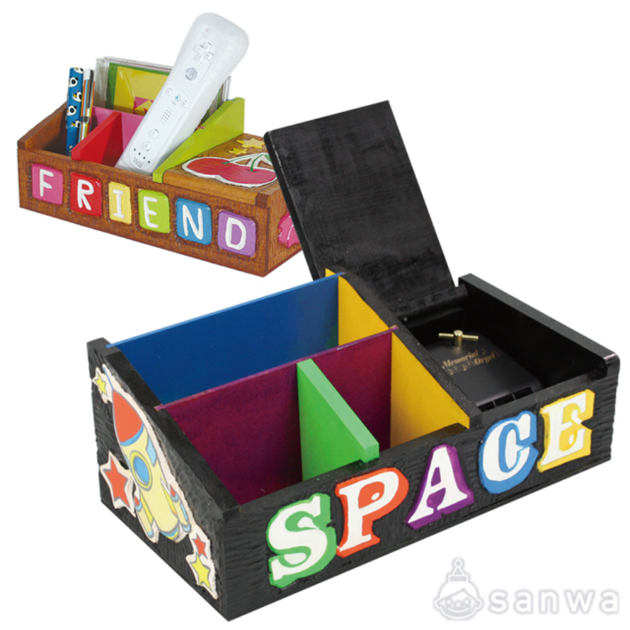 【オルゴールボックス】リモコンラックの商品スライド画像3