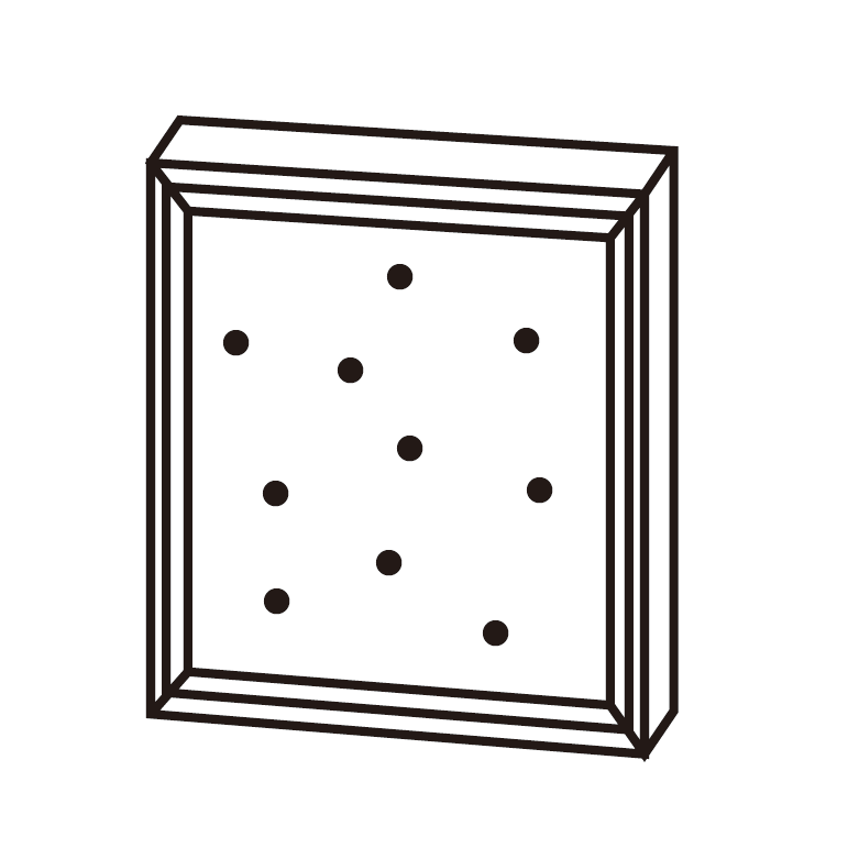 コルク掲示板　枠付 サムネイル