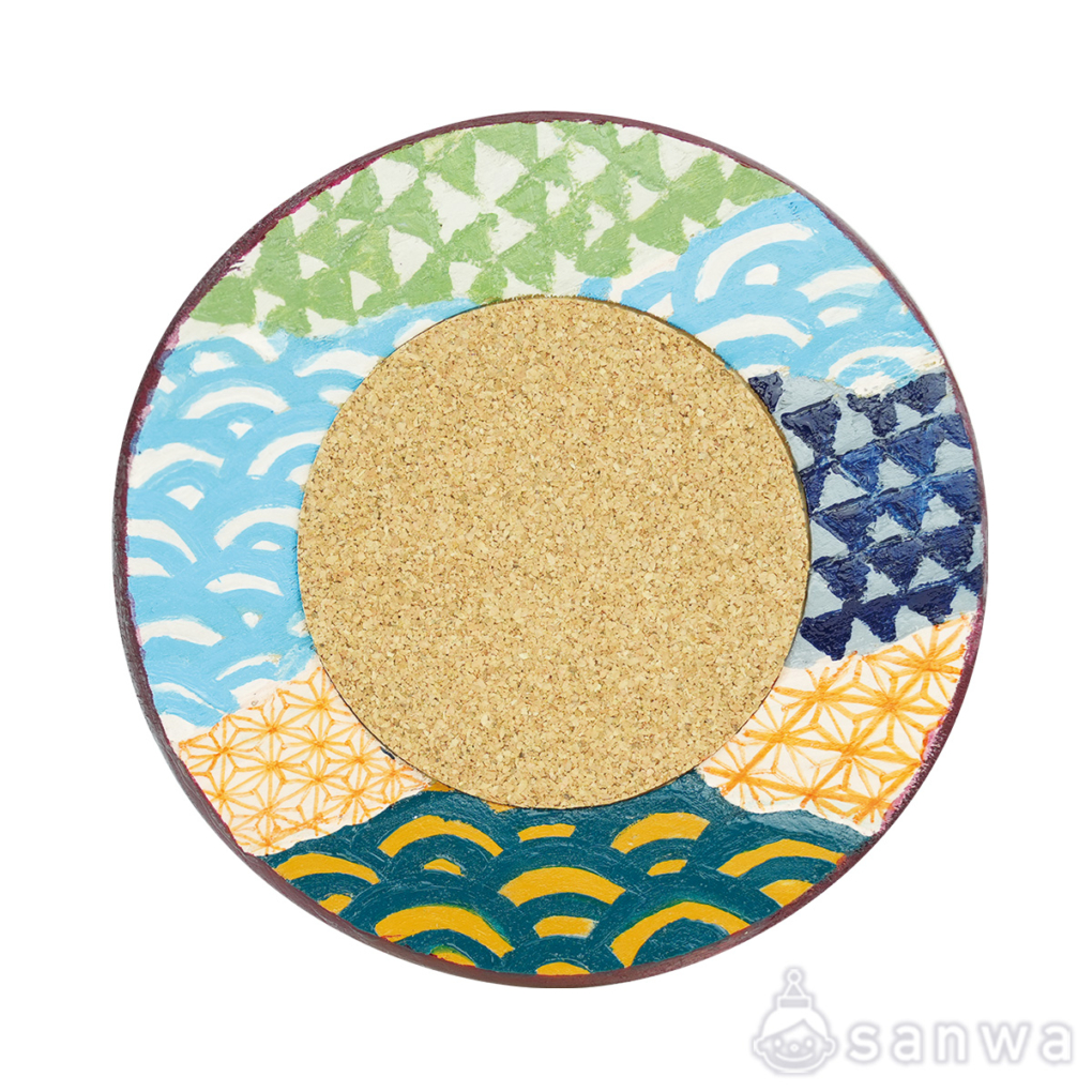 【木彫キット】木彫コースター　B　（2枚組）の商品スライド画像4