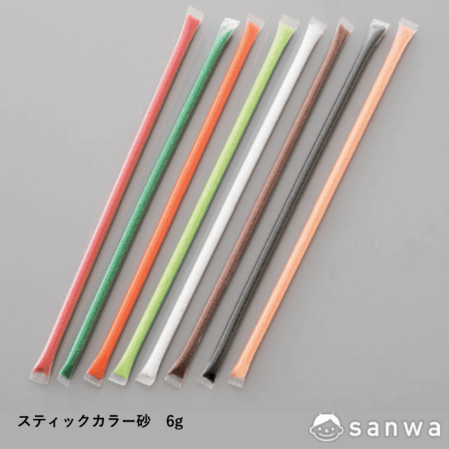 スティックカラー砂　レッド サムネイル