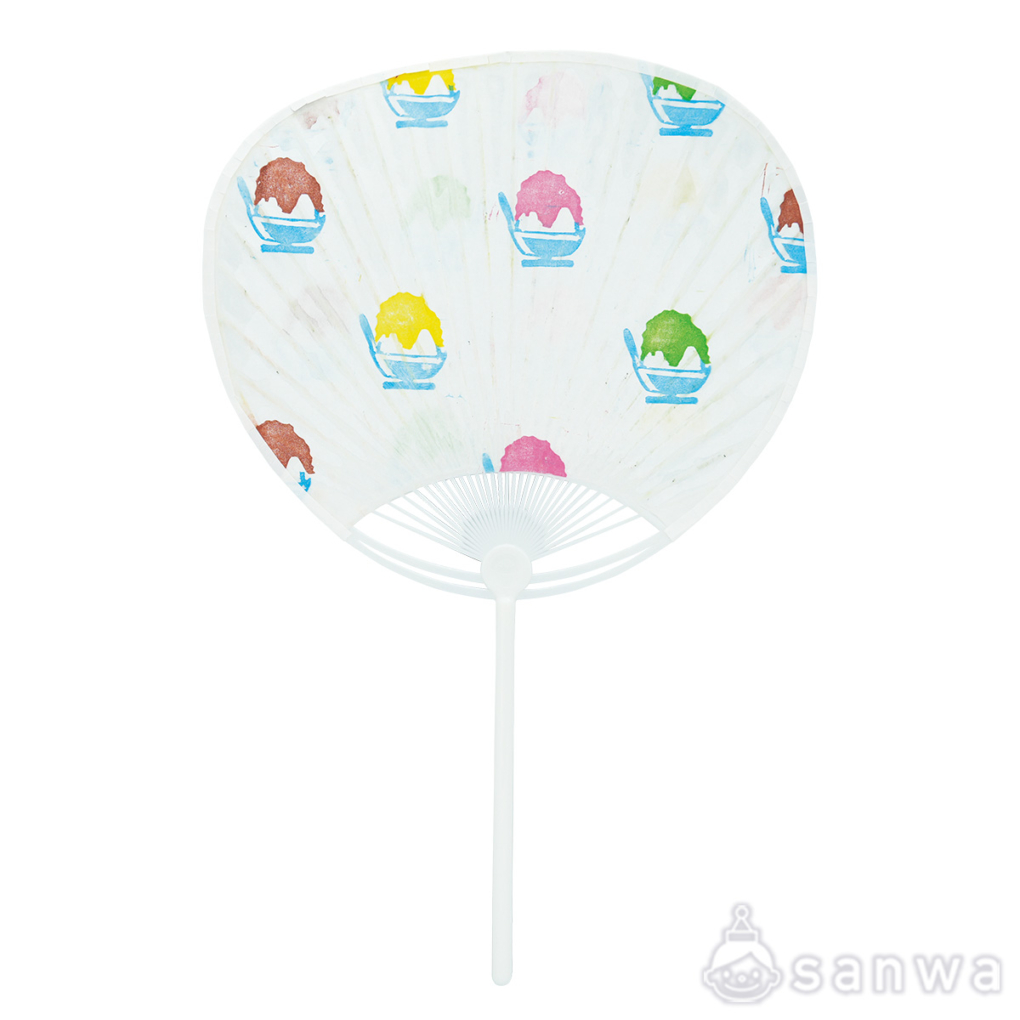 和紙ぞめうちわづくりの商品スライド画像4