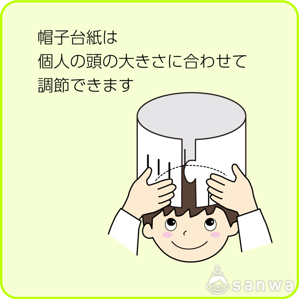 【ぼうし工作キット】ぼうしをかぶって【紙工作】の商品スライド画像5