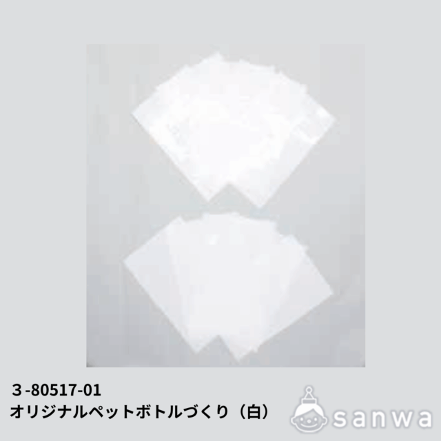 オリジナルペットボトルづくり 白 サムネイル