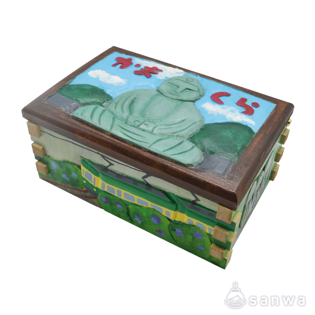 【木彫キット】【オルゴールボックス】あぜくらボックス（未組立）