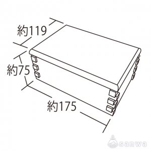 あぜくらボックス・サイズ