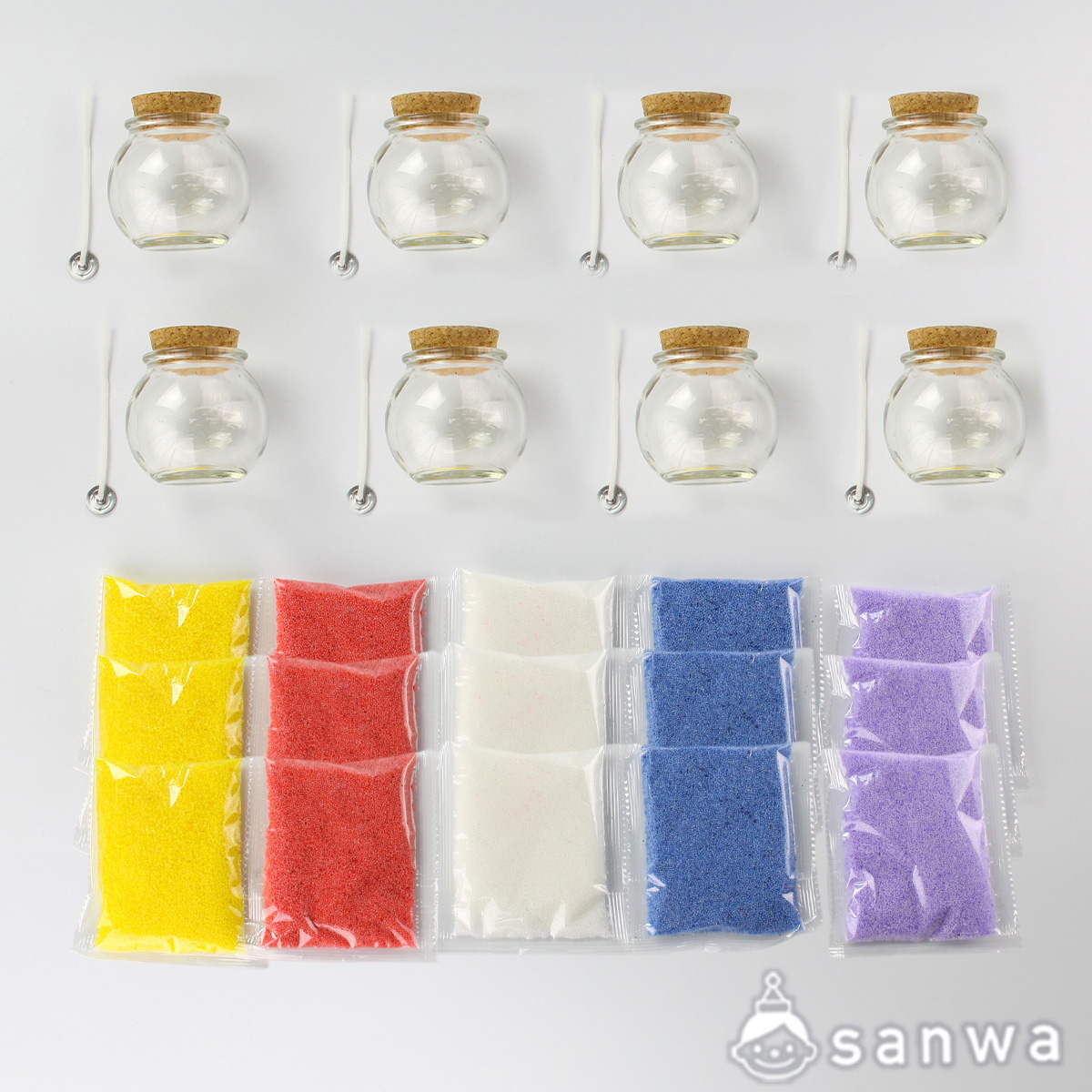 【在庫限りSALE】キャンドルビーズセット セット内容画像
