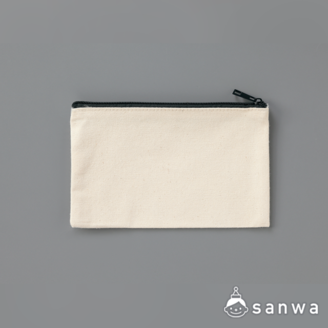 キャンバスポーチ　フラット サムネイル