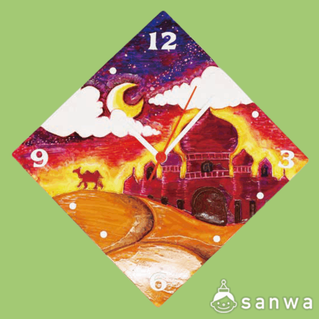 【時計工作キット】ワッツタイム？ らくらくボード 角型・小の商品スライド画像2