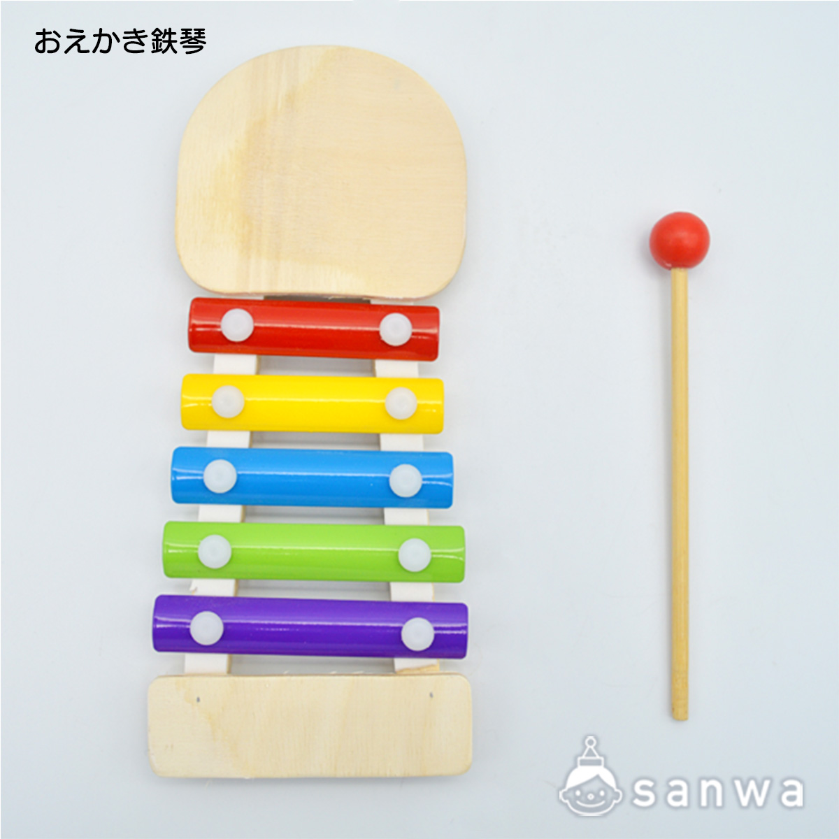 2種類から選べる！『おえかき鉄琴』セット内容 画像