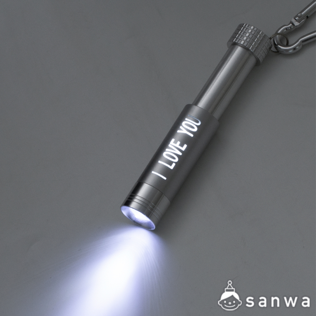 カラビナ付LEDライトの商品スライド画像3