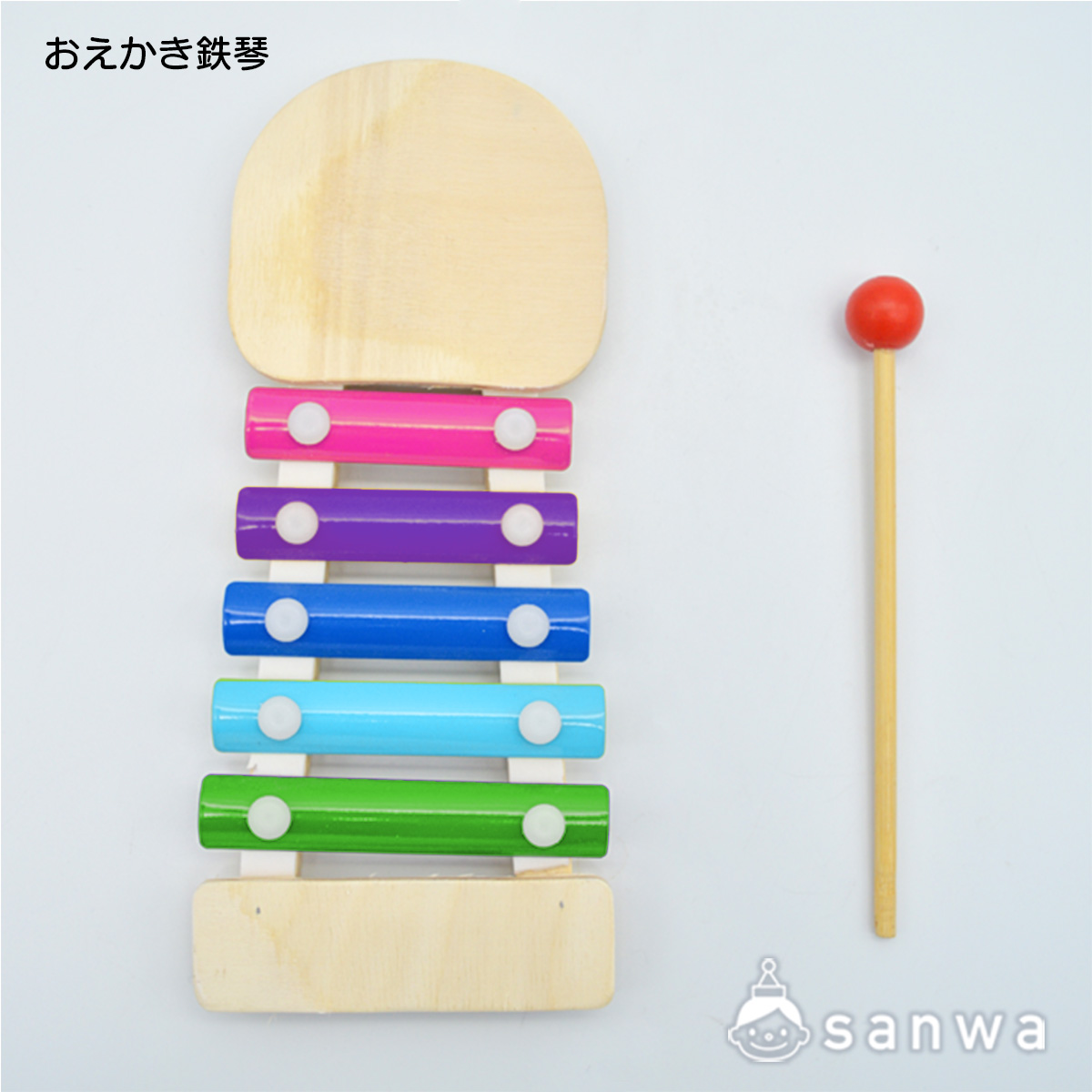 2種類から選べる！『おえかき鉄琴』セット内容 画像