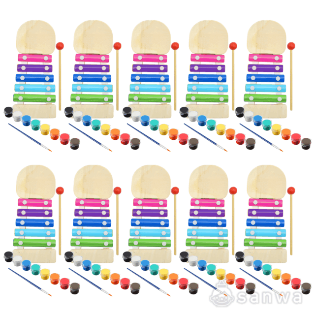 おえかき鉄琴絵具(10人セット) サムネイル