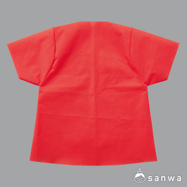 カンタン衣装づくり シャツ　SS 赤 サムネイル
