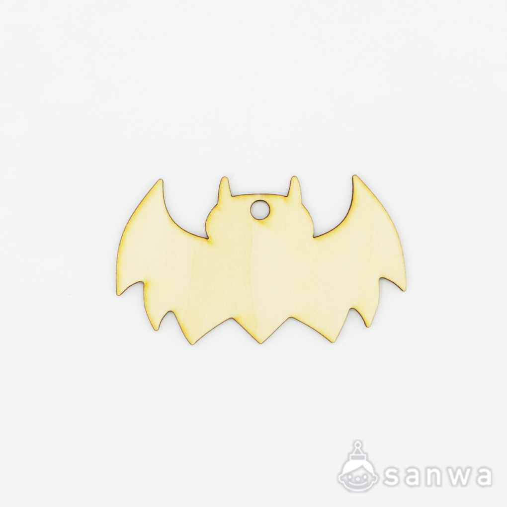 【塗るだけ簡単】木のガーランド K こうもり【OEM対応商品】の商品スライド画像3