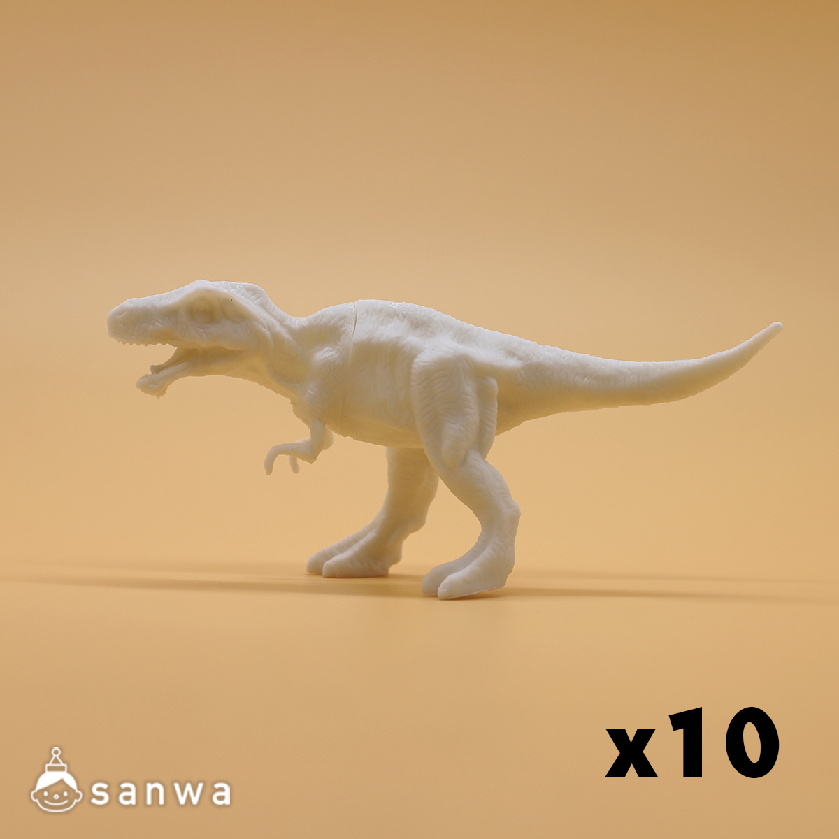 ぬるだけ!マイ恐竜A ティラノサウルス 10個ｾｯﾄ サムネイル