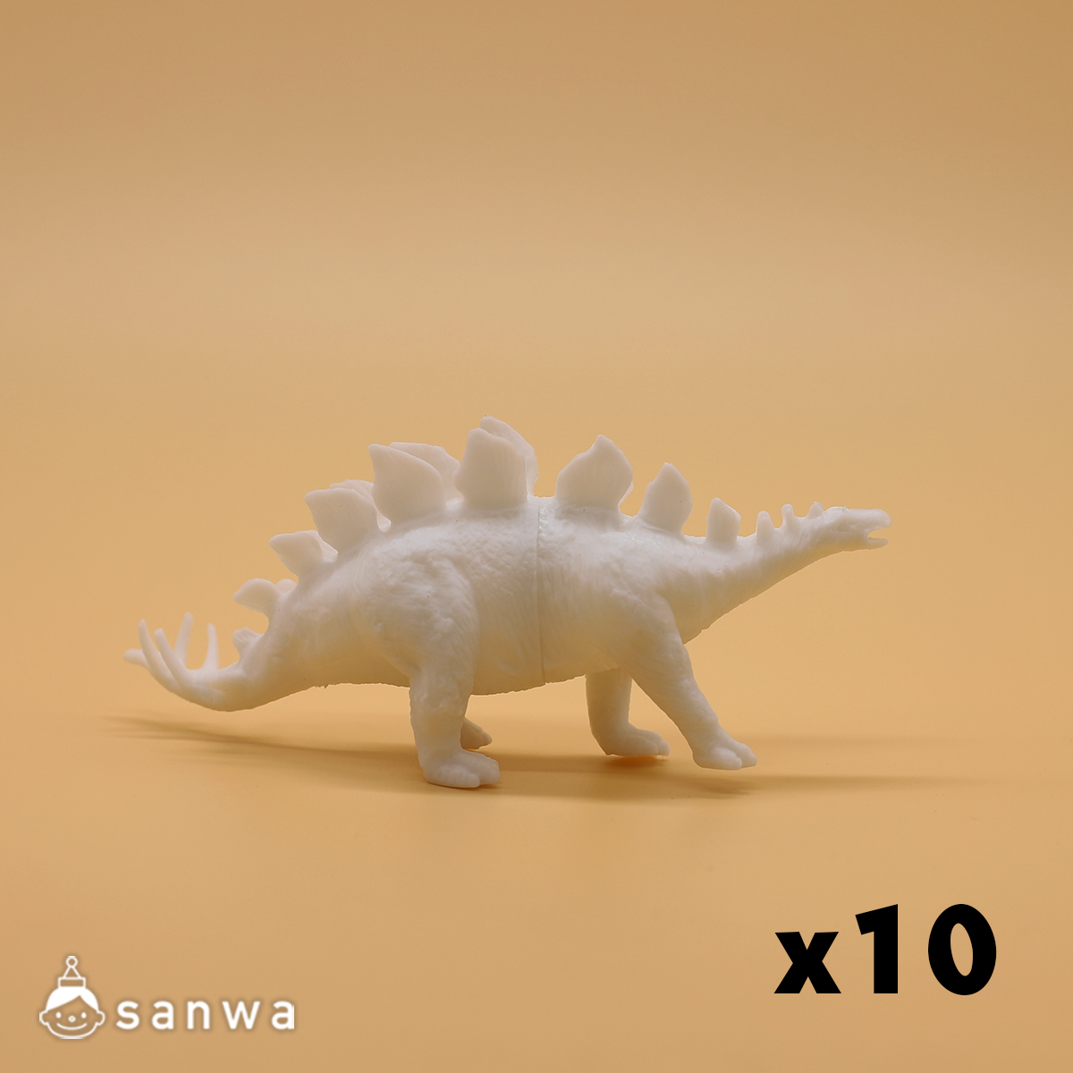 ぬるだけ!マイ恐竜C ステゴサウルス 10個ｾｯﾄ サムネイル