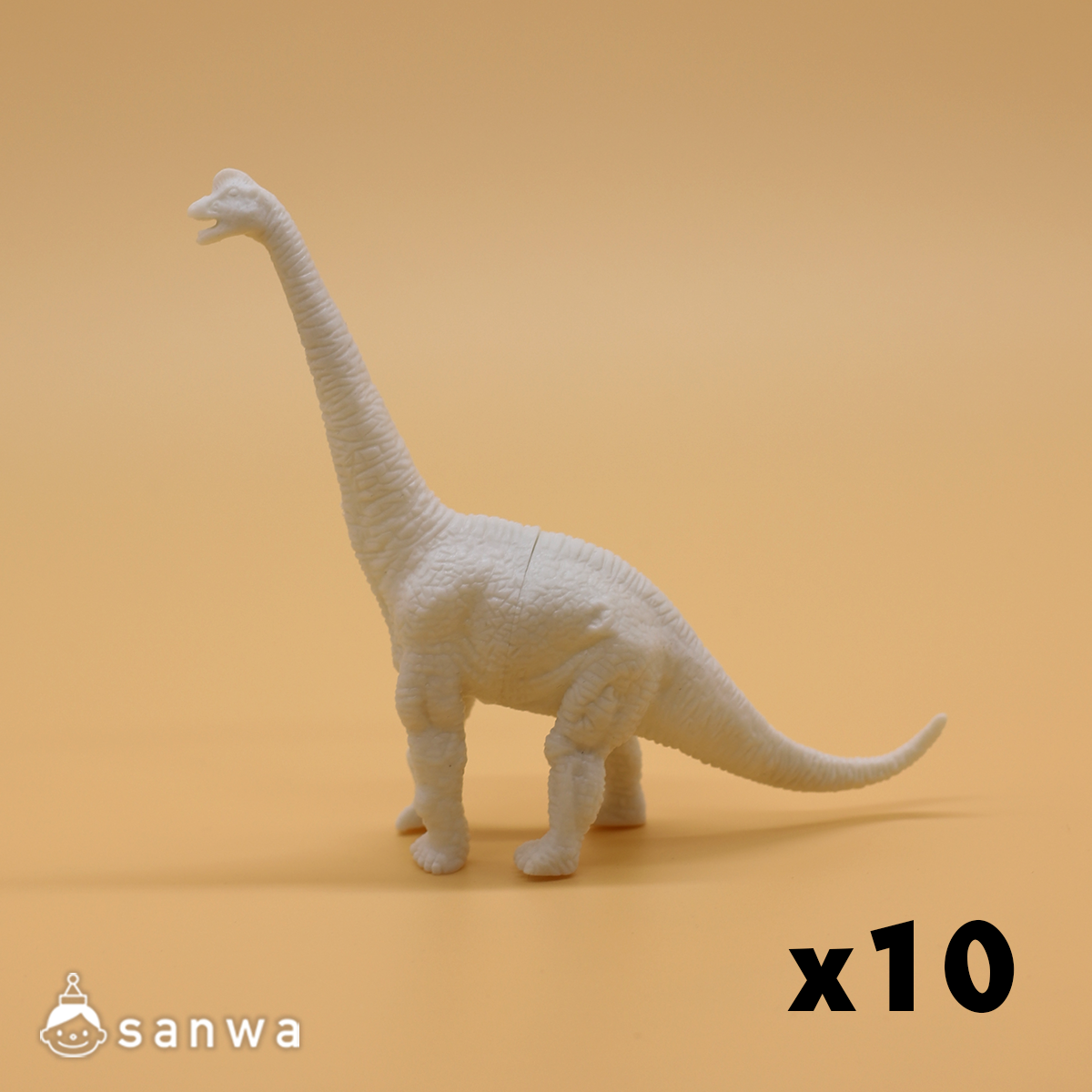 ぬるだけ!マイ恐竜D ブラキオサウルス 10個ｾｯﾄ サムネイル