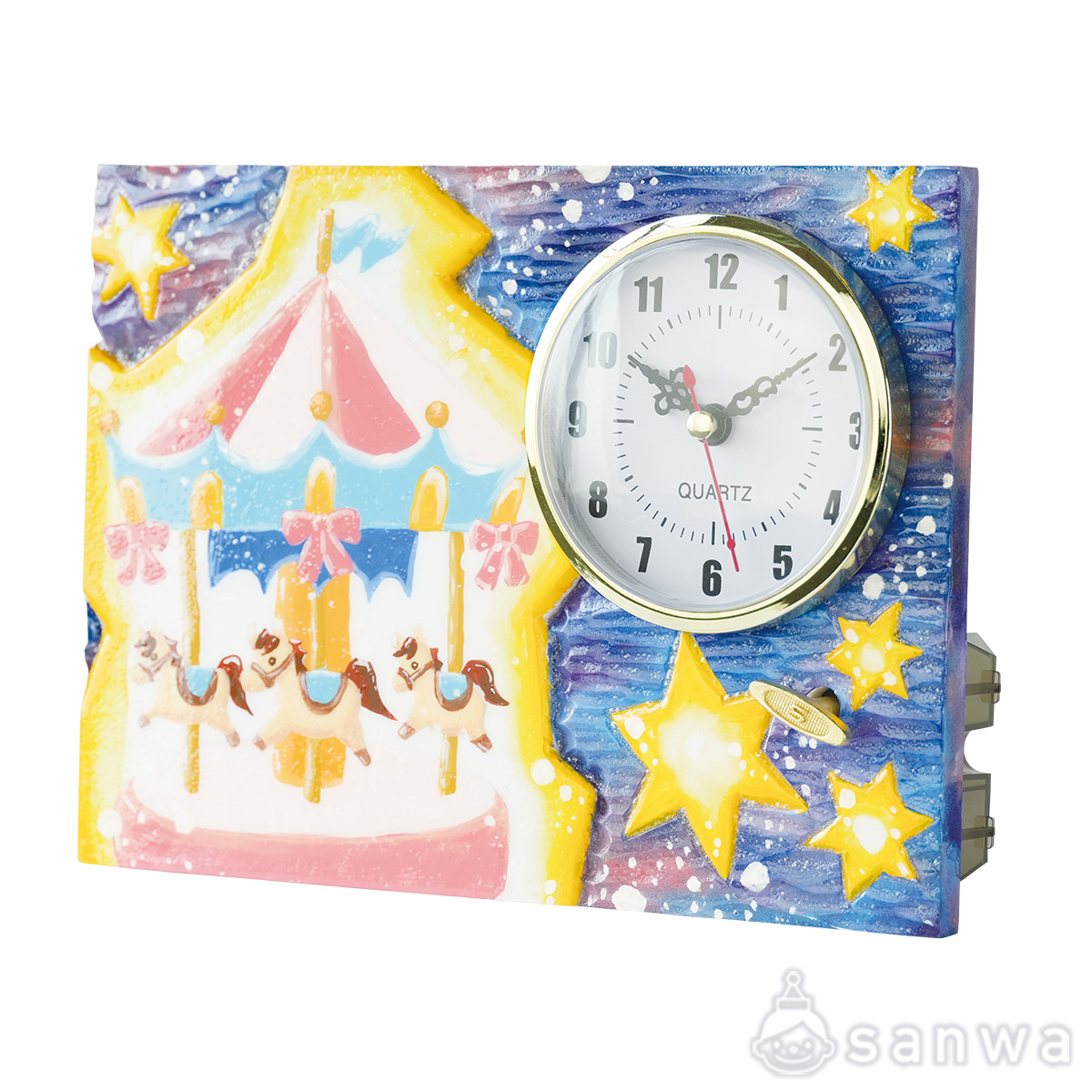 ミュージックマルチフレームB（クォーツ付）らくらくボード