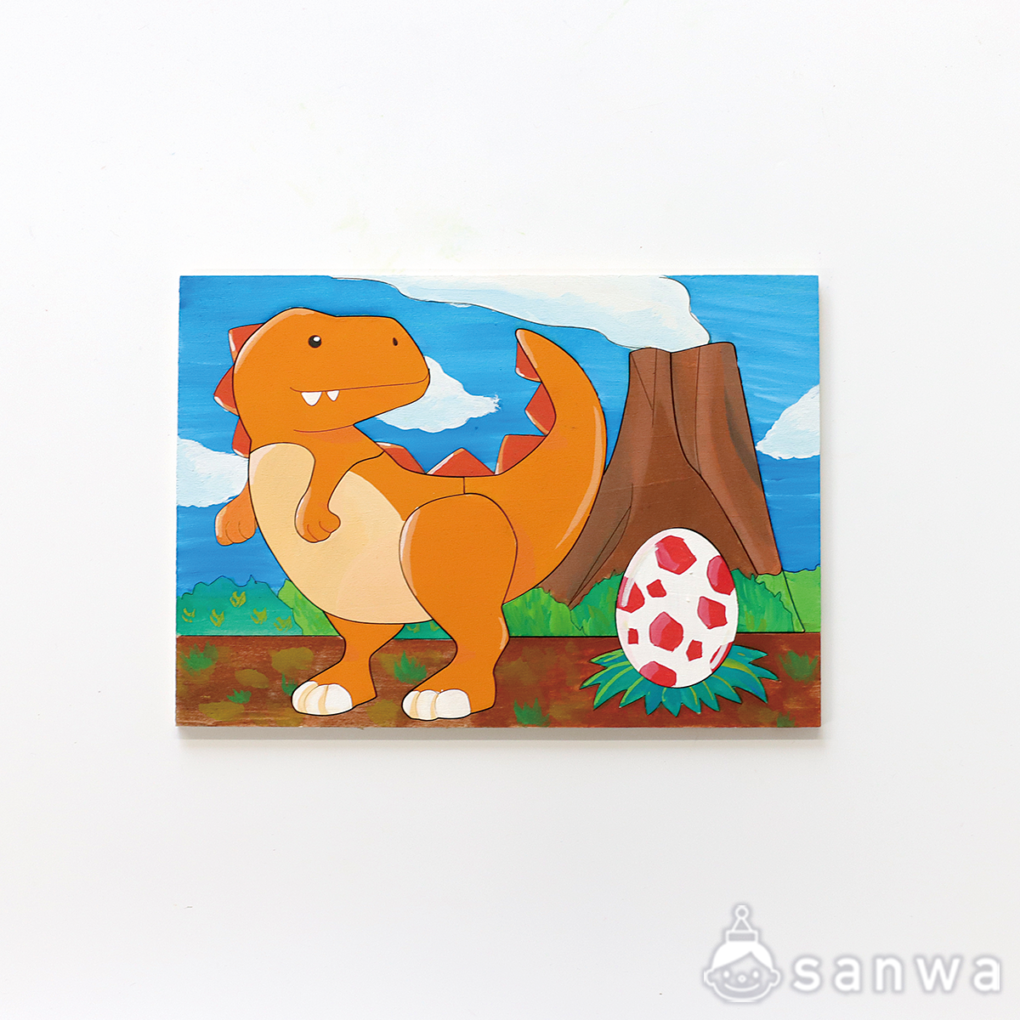 「簡単工作キット」木製塗り絵パズル「オリジナルパズルづくり」の商品スライド画像2