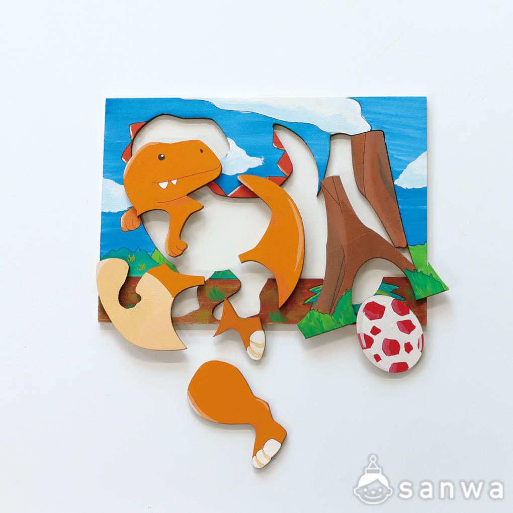 「簡単工作キット」木製塗り絵パズル「オリジナルパズルづくり」の商品スライド画像4
