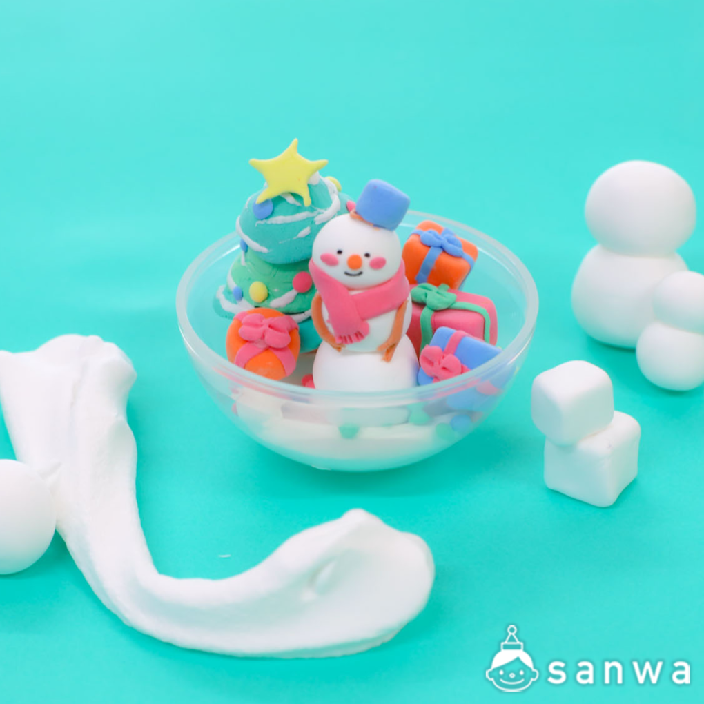 カプセルの中の小さな世界工作キット完成例