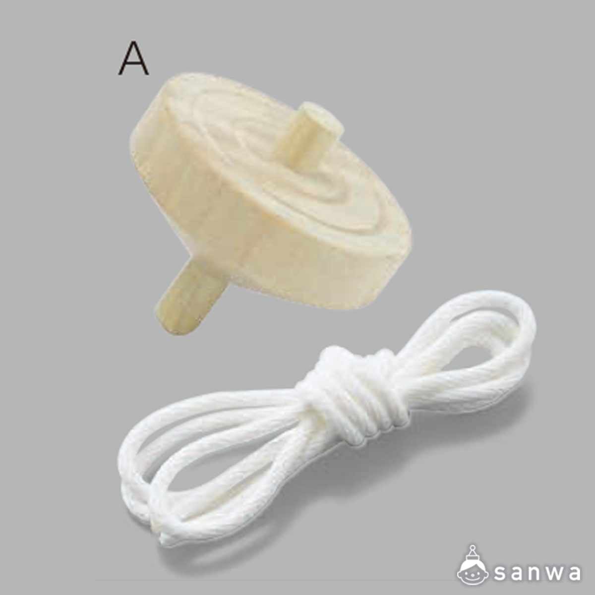 木のこま A（小）の商品サムネイル画像1