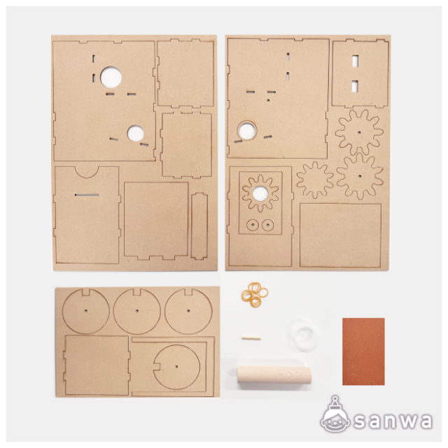 カードガチャ貯金箱|セット内容